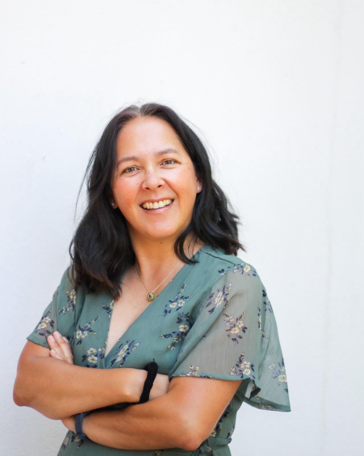 Sandra Chiu in the studio